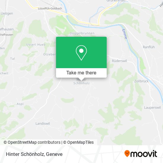 Hinter Schönholz map