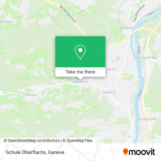 Schule Oberflachs map