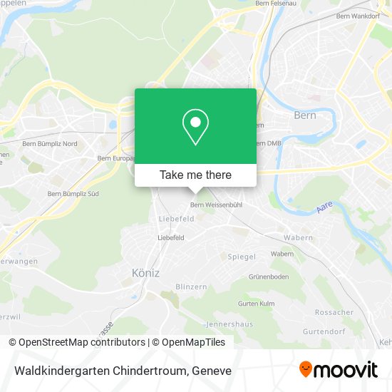 Waldkindergarten Chindertroum map