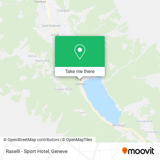 Raselli - Sport Hotel map