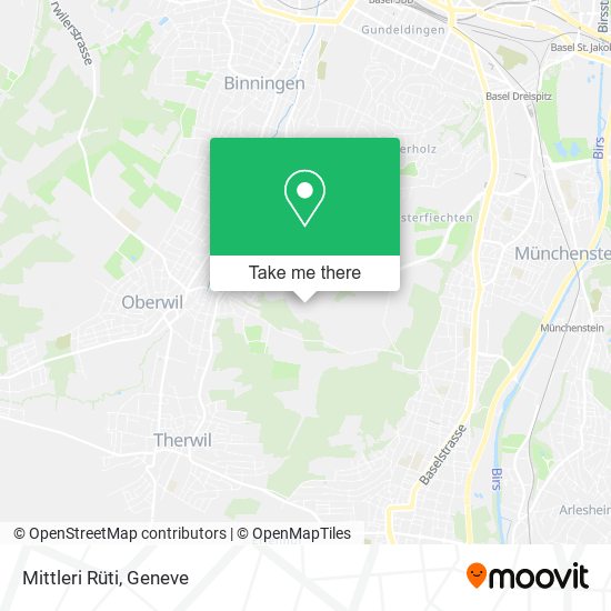 Mittleri Rüti map