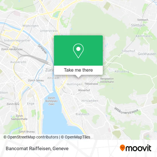 Bancomat Raiffeisen map