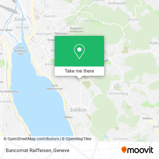 Bancomat Raiffeisen map