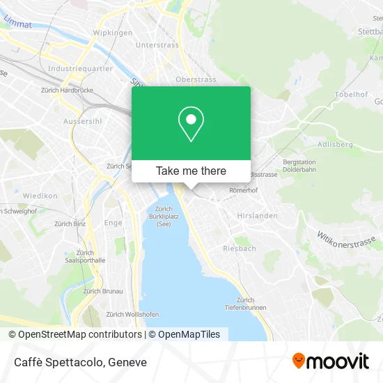 Caffè Spettacolo map