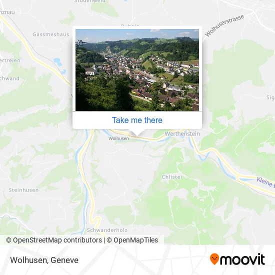 Wolhusen map
