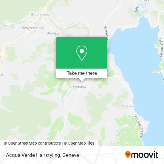 Acqua Verde Hairstyling map