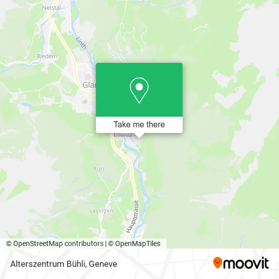 Alterszentrum Bühli map