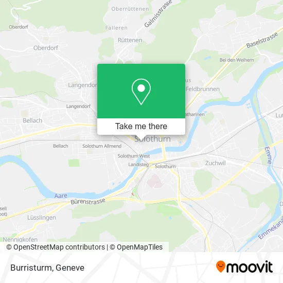 Burristurm map