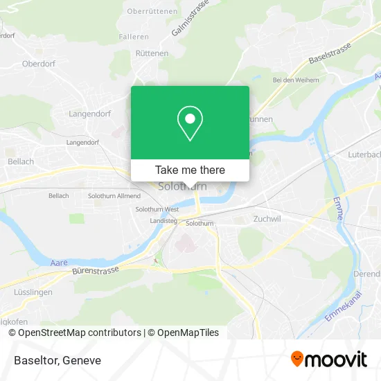 Baseltor map