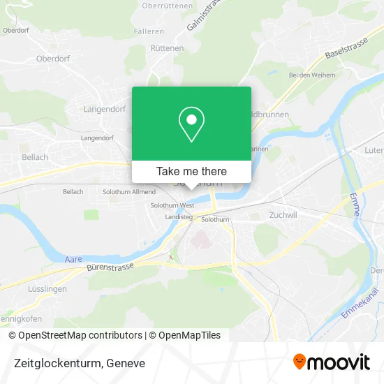 Zeitglockenturm map