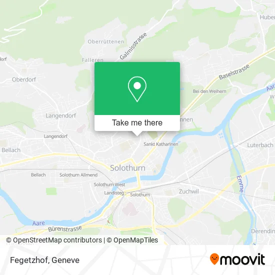 Fegetzhof map