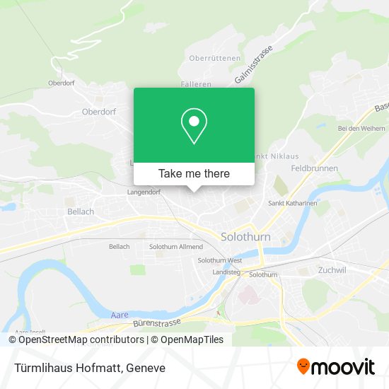 Türmlihaus Hofmatt map