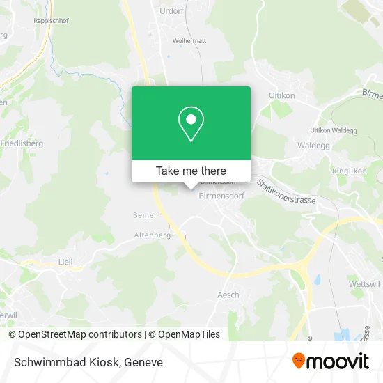 Schwimmbad Kiosk map