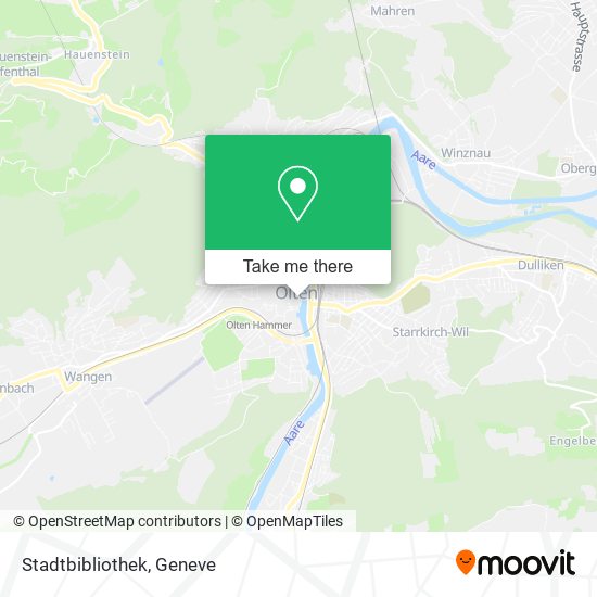 Stadtbibliothek map