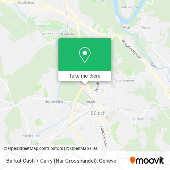 Barkat Cash + Carry (Nur Grosshandel) map