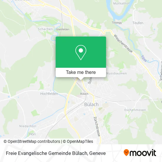 Freie Evangelische Gemeinde Bülach map