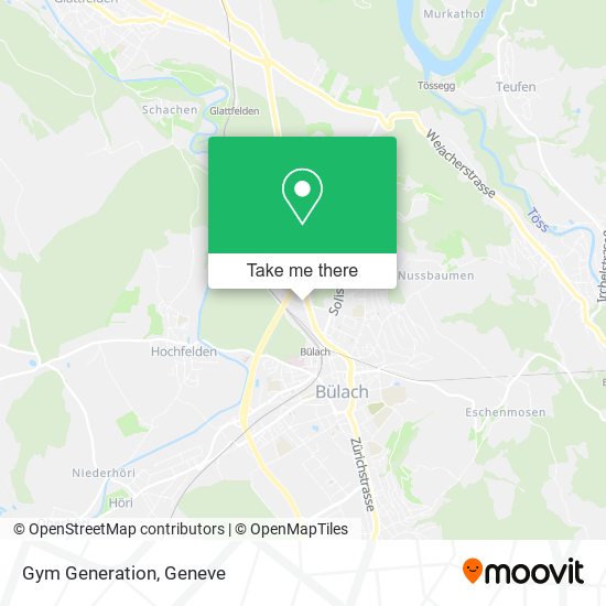 Gym Generation map