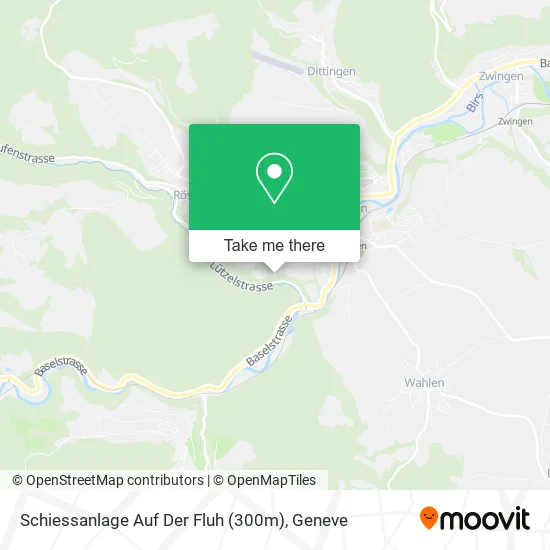 Schiessanlage Auf Der Fluh (300m) map