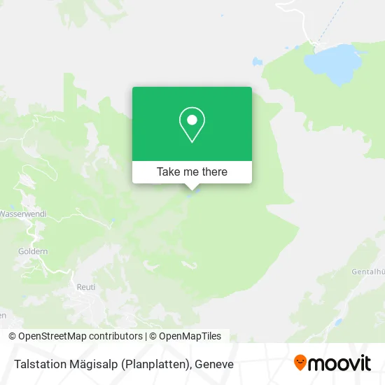 Talstation Mägisalp (Planplatten) map