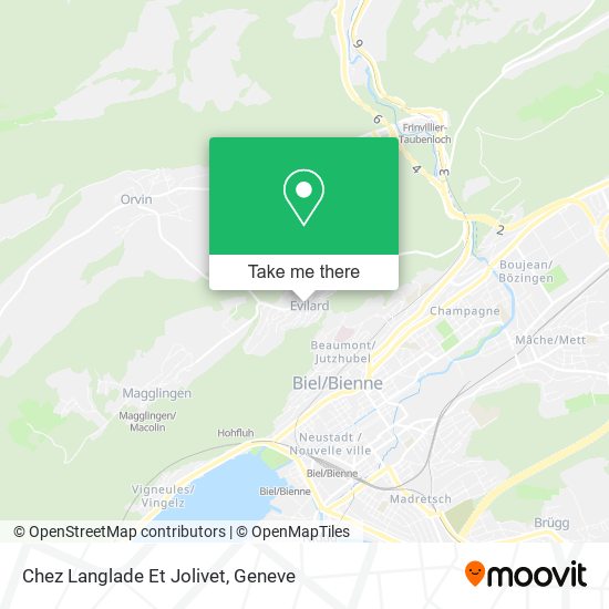 Chez Langlade Et Jolivet map