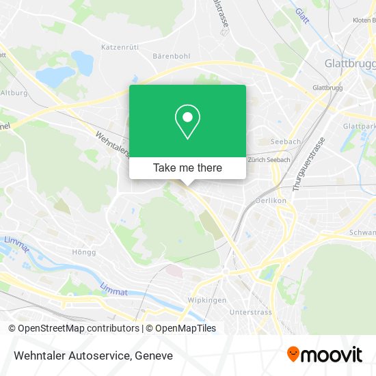 Wehntaler Autoservice map