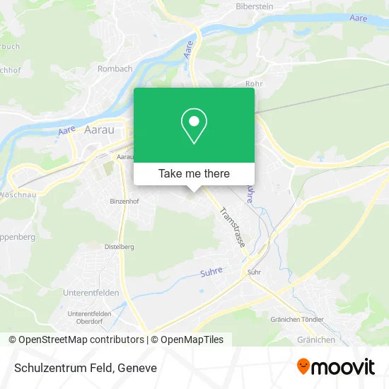 Schulzentrum Feld map