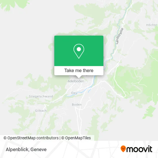 Alpenblick map