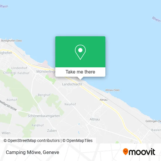 Camping Möwe map