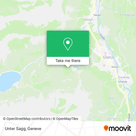 Unter Sagg map