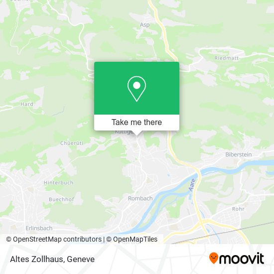 Altes Zollhaus map