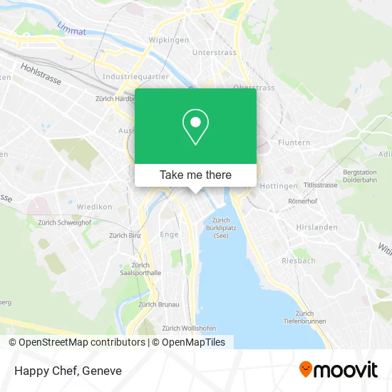 Happy Chef map
