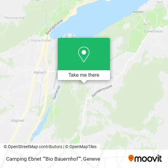 Camping Ebnet ""Bio Bauernhof"" map