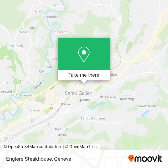 Englers Steakhouse map