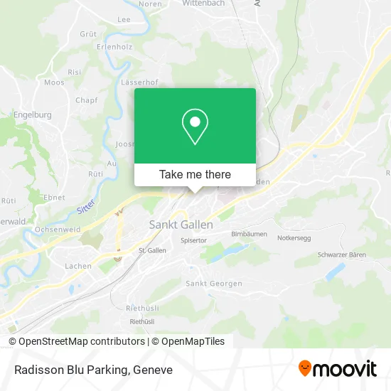 Radisson Blu Parking plan
