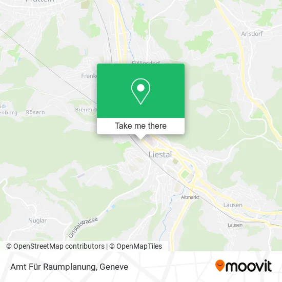 Amt Für Raumplanung map