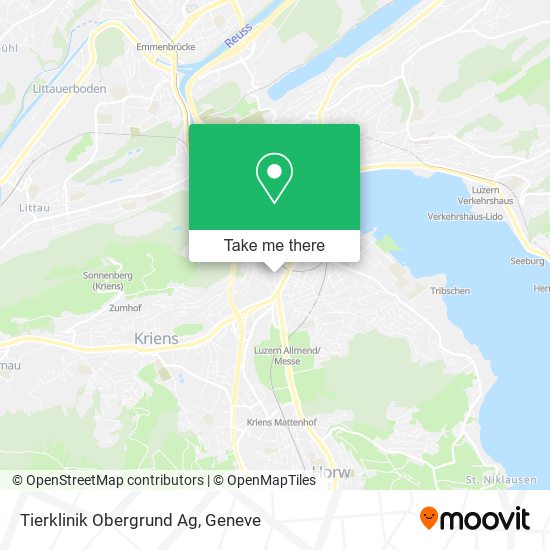 Tierklinik Obergrund Ag map