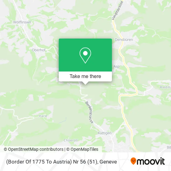 (Border Of 1775 To Austria) Nr 56 (51) plan