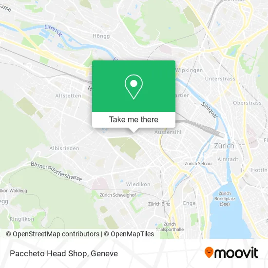 Paccheto Head Shop map