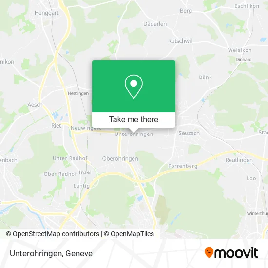 Unterohringen map