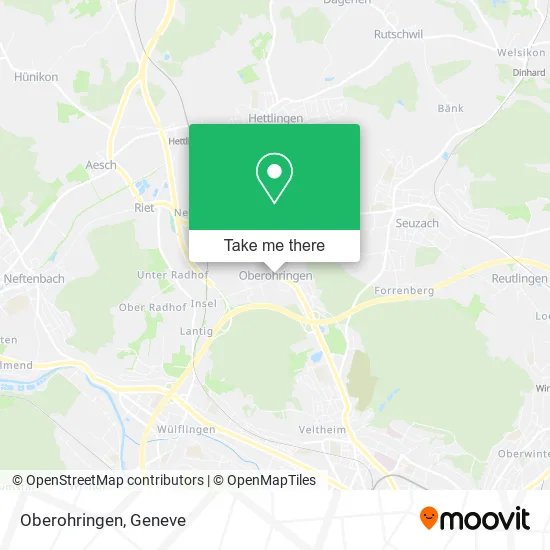 Oberohringen map