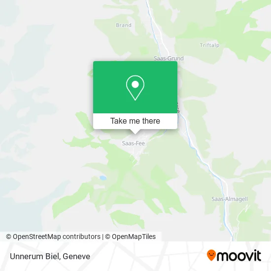 Unnerum Biel map