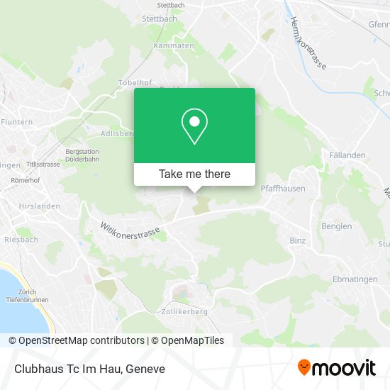 Clubhaus Tc Im Hau map