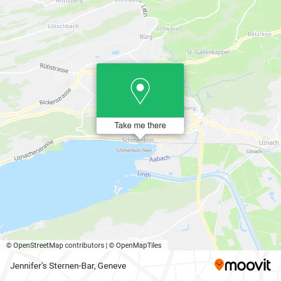 Jennifer's Sternen-Bar map