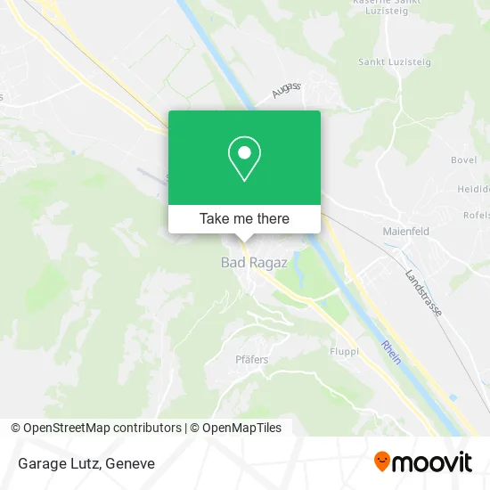 Garage Lutz map