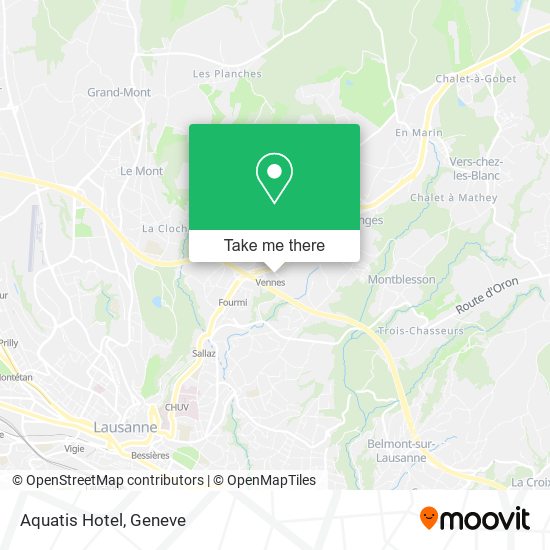 Aquatis Hotel plan