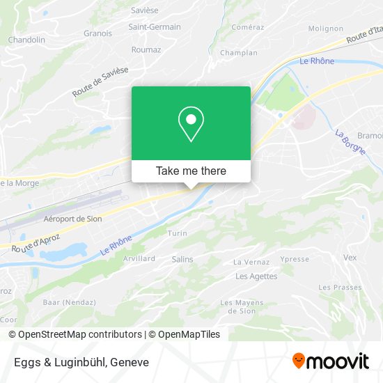 Eggs & Luginbühl map