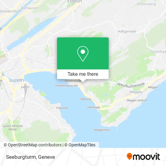 Seeburgturm map