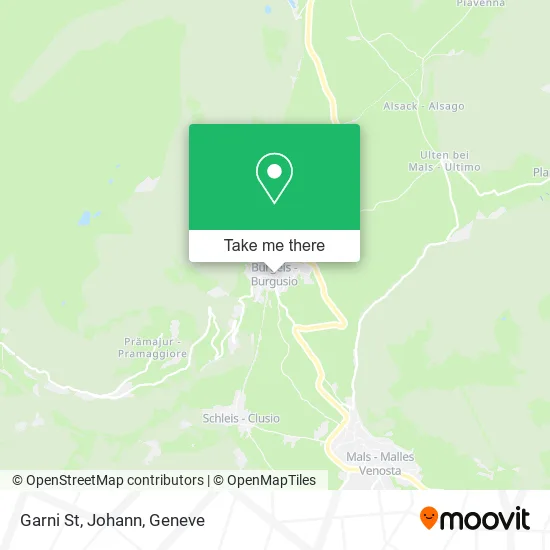 Garni St, Johann map