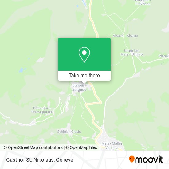 Gasthof St. Nikolaus map
