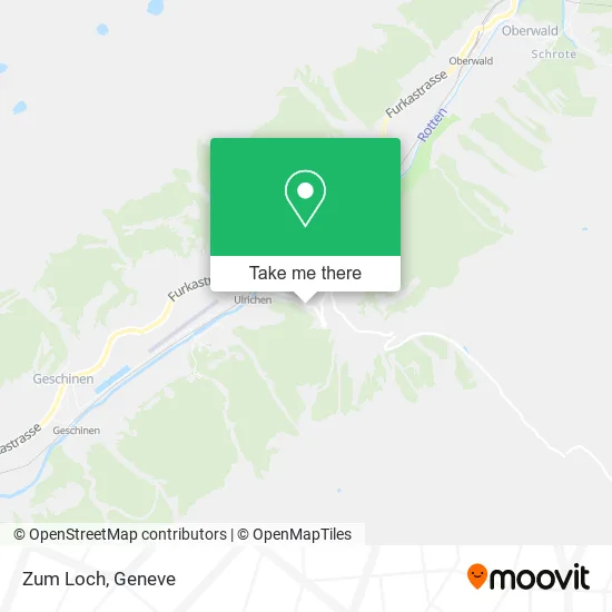 Zum Loch map